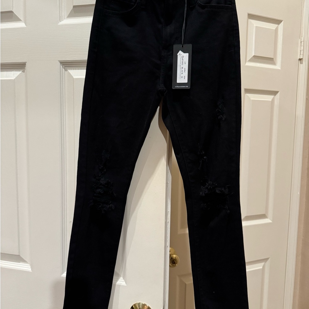 Just Black Denim Jeans. Size‎ 26, NWT